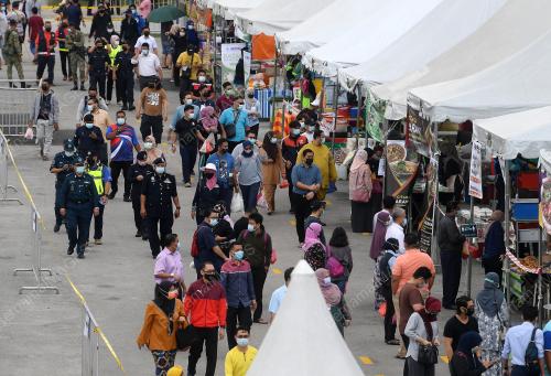 TINJAUAN BAZAR RAMADAN PRESINT 3