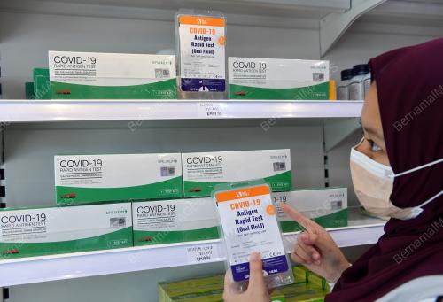 TINJAUAN JUALAN KIT UJIAN PANTAS (RTK) ANTIGEN COVID-19