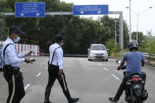 POLIS PUTRAJAYA TINJAU LALUAN TIKUS