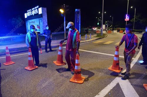 PENUTUPAN JALAN DI PUTRAJAYA
