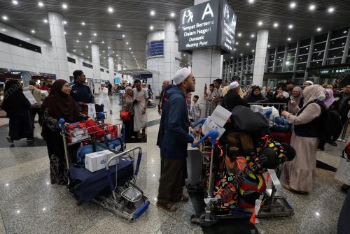 KETIBAAN JEMAAH HAJI PENERBANGAN PERTAMA