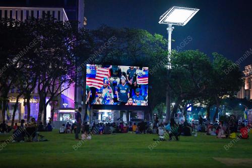 PERLAWANAN AKHIR ACARA REGU KEJOHANAN SEPAK TAKRAW PIALA ASIA AS
