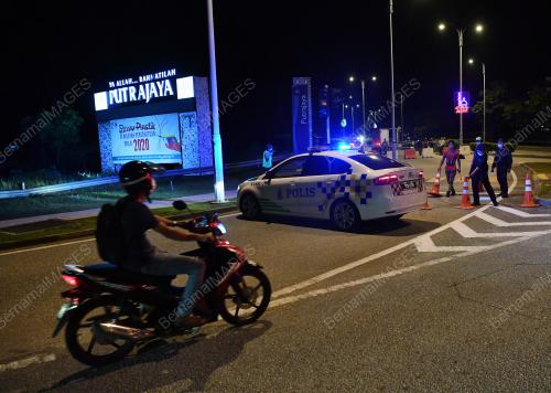 PENUTUPAN JALAN DI PUTRAJAYA