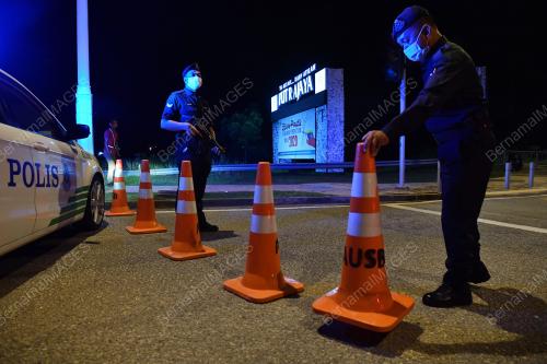 PENUTUPAN JALAN DI PUTRAJAYA