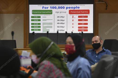 SESI LIBAT URUS MEDIA VAKSIN ASTRA-ZENECA