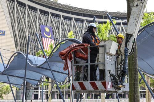 TINJAUAN PEMASANGAN JALUR GEMILANG