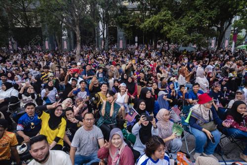 PENGUNJUNG SAMBUTAN HARI KEBANGSAAN 2025