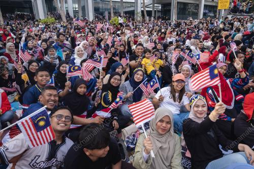 PENGUNJUNG SAMBUTAN HARI KEBANGSAAN 2025
