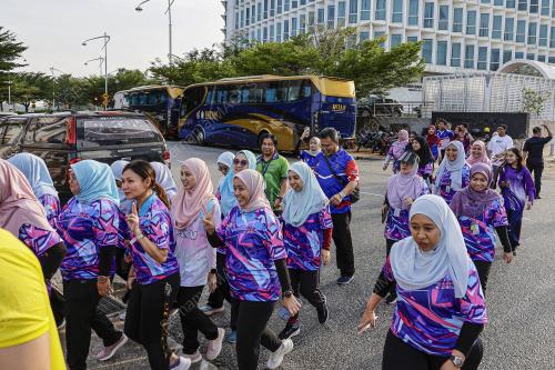 BRISK WALK KEMENTERIAN KOMUNIKASI