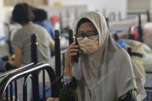 PESAKIT COVID-19 DI PKRC, MAEPS SERDANG