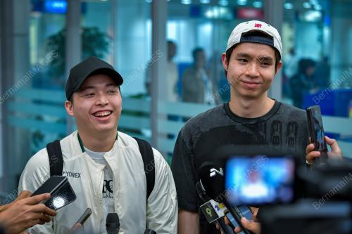 KEPULANGAN BEREGU LELAKI NEGARA
