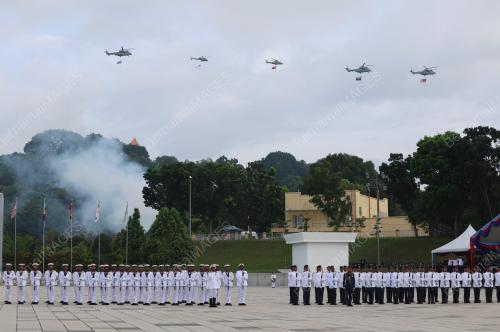 ISTIADAT MENGARAK PANJI PANJI YANG DI-PERTUAN AGONG