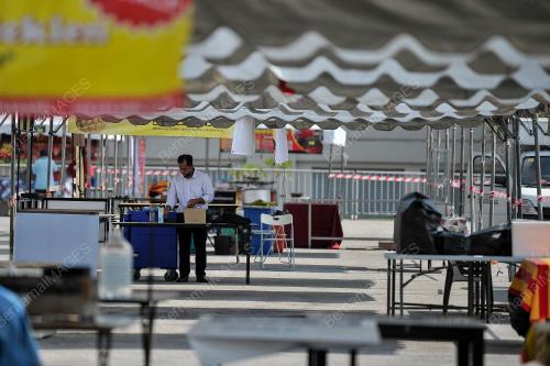 PERSIAPAN PENIAGA BAZAR RAMADAN PUTRAJAYA