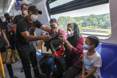 MRT LALUAN PUTRAJAYA DIBUKA