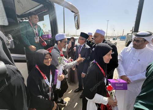 JEMAAH HAJI MALAYSIA TIBA