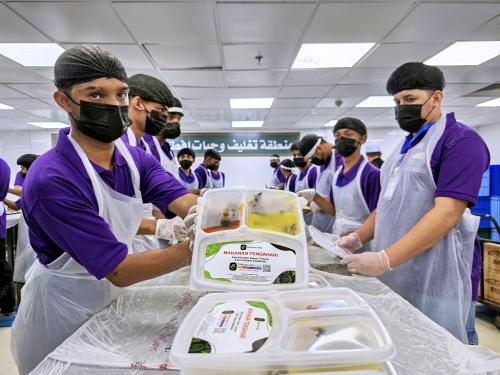 PENYEDIAAN MAKANAN KEPADA JEMAAH HAJI