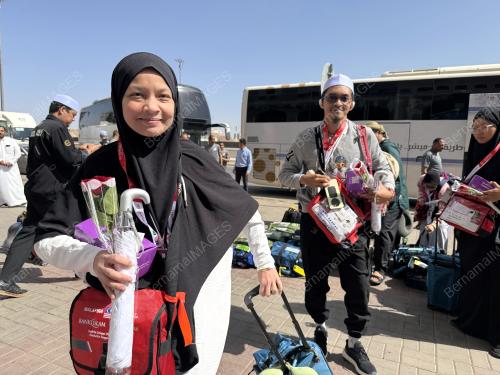 JEMAAH HAJI MALAYSIA TIBA