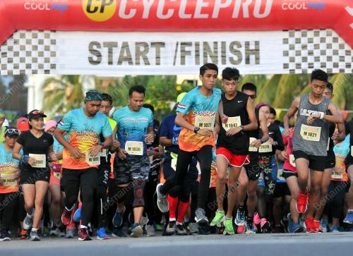 SUNRISE BEACH RUN LABUAN