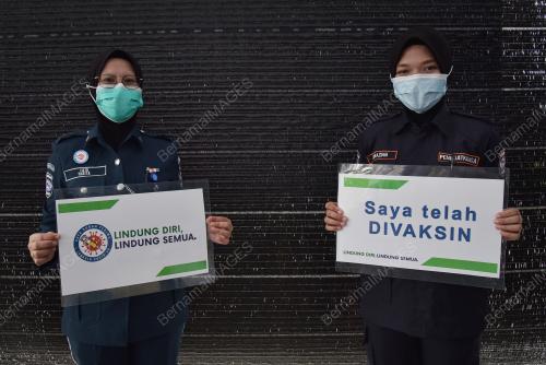 IMUNISASI COVID-19 ANGGOTA PENGUATKUASA