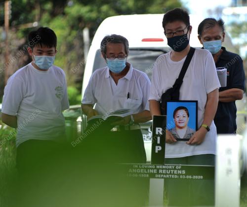 ANGELINE REUTENS FUNERAL