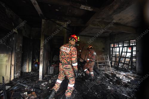 KEBAKARAN RUMAH TERES