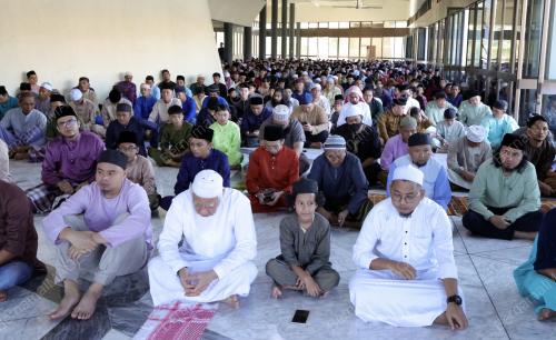 TYT SOLAT SUNAT AIDILFITRI MASJID NEGERI