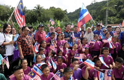KONVOI MERDAKA KAMPUNG PANGI TENOM