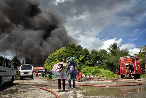 FIRE VICTIMS IN LABUAN