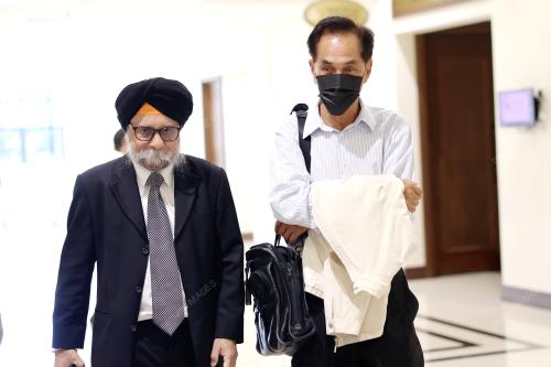 BEKAS TIMBALAN PENGARAH JABATAN AIR SABAH LIM LAM BENG