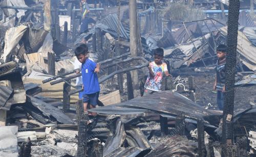 KEBAKARAN TANJUNG ARU