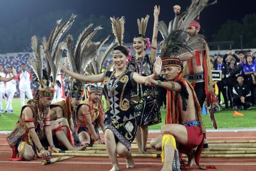 SUKAN SEA U18 ATHELETIC DI KOMPLIKS SUKAN LIKAS SABAH