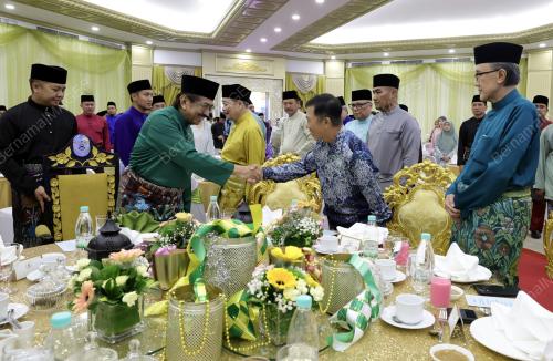 SAMBUTAN AIDILFITRI TYT SABAH ISTANA SERI KINABALU