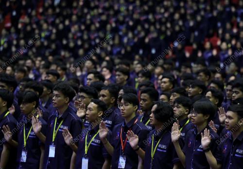 MAJLIS IKRAR PELAJAR BAHARU UMS SABAH