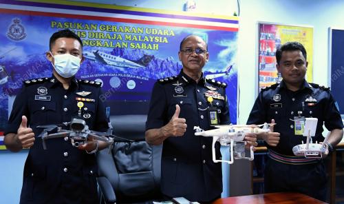 PENGAWASAN DRON POLIS SABAH