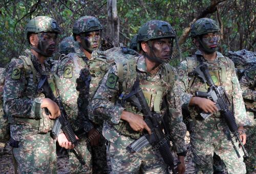 OP BALASAH 5 DIVISYEN SEMPADAN MALAYSIA-INDONESIA SERUDONG