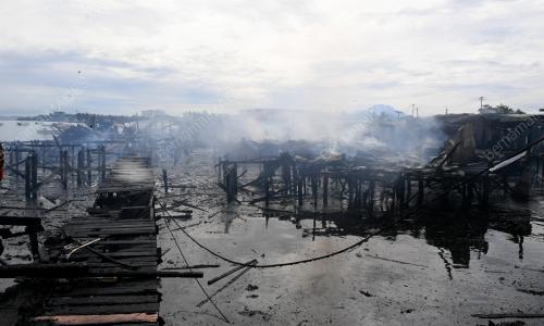 KEBAKARAN TANJUNG ARU BARU