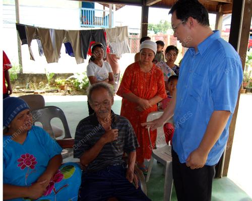KEBAKARAN DI KAMPUNG MUHIBBAHRAYA DI TAWAU