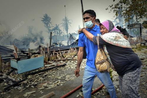 FIRE VICTIMS IN LABUAN