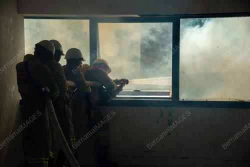 LATIHAN KEBAKARAN