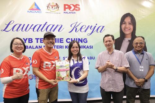 TEO NIE CHING LAWAT PETI POS MALAYSIA LABAN RATA