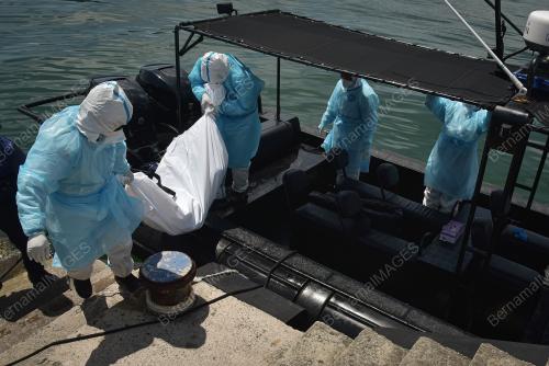BODY OF UNIDENTIFIED MAN - RUSUKAN BESAR ISLAND