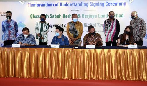 MOU QHAZANAH BHD DAN BERJAYA LAND