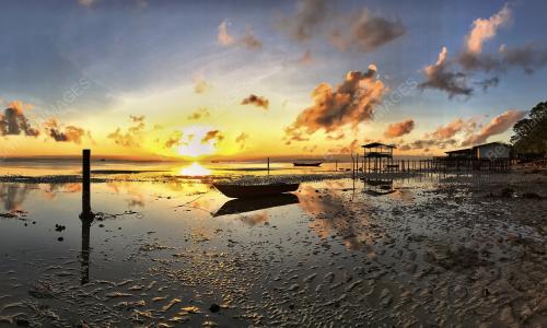 PANORAMA INDA PERKAMPUNGAN NELAYAN TARIKAN PELANCONG