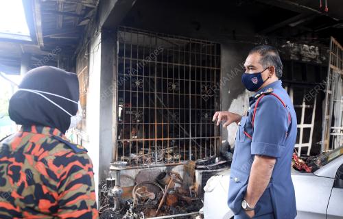 KEBAKARAN RUMAH TERES