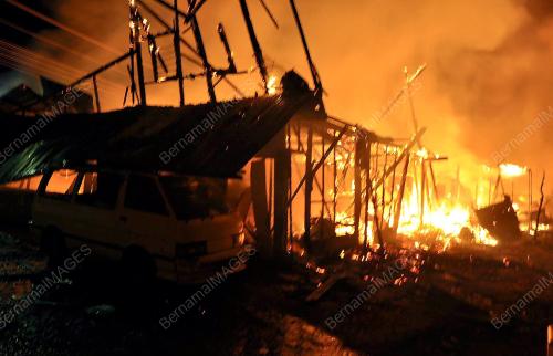 RUMAH KEDAI TERBAKAR
