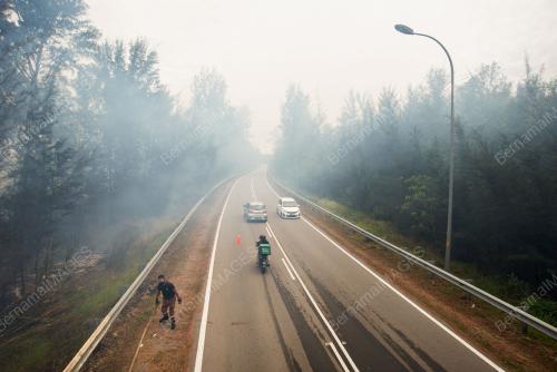 KEBAKARAN HUTAN MUSIM KEMARAU