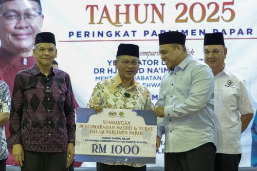 DATUK ARMIZAN PROGRAM IHLYA RAMADAN DI PAPAR
