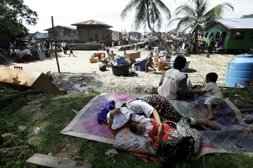 KEBAKARAN DI PULAU GAYA