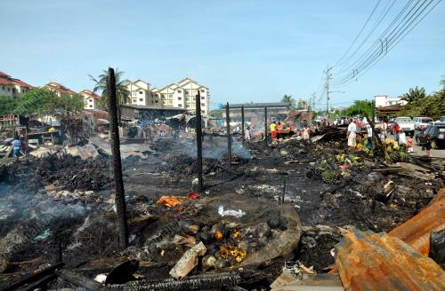 RUMAH KEDAI TERBAKAR