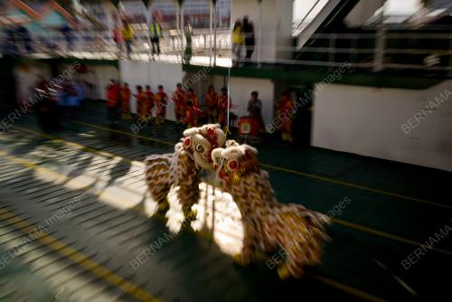 TARIAN SINGA DI ATAS FERI
